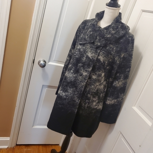 Paraphrase Wool Blend Cardigan Coat size Medium - Picture 3 of 11